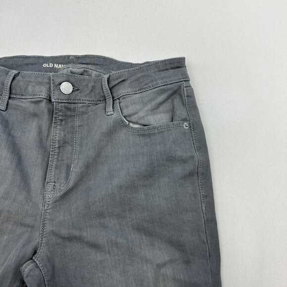 Old Navy Womens Rockstar Skinny Jeans Five Pocket Gray Size 8 - Picture 3 of 9